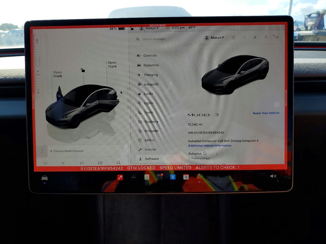 2024 TESLA MODEL 3