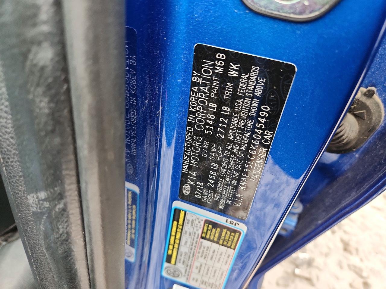2019 KIA STINGER