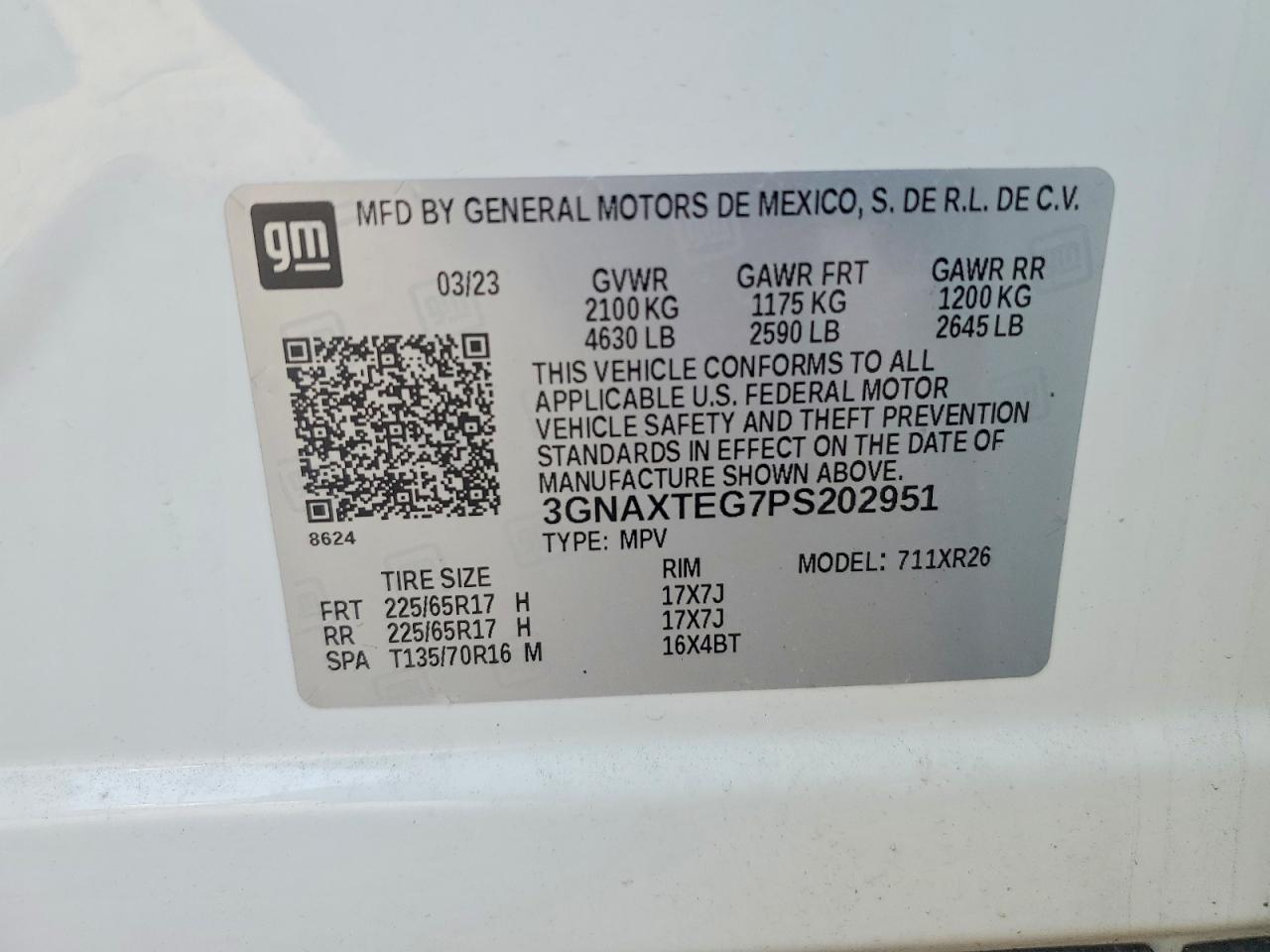 2023 CHEVROLET EQUINOX