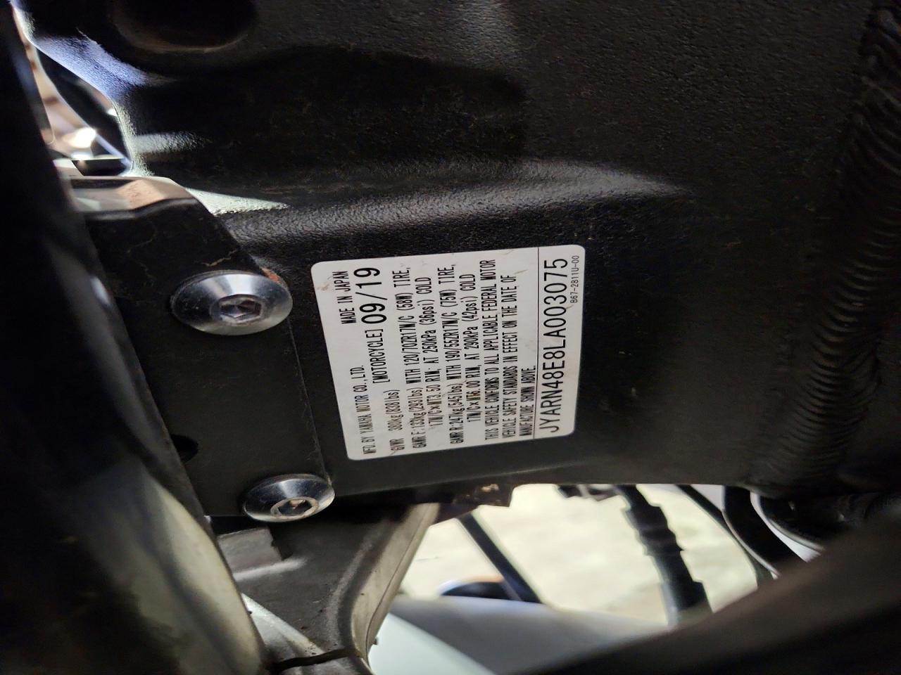 2020 YAMAHA ALL OTHER
