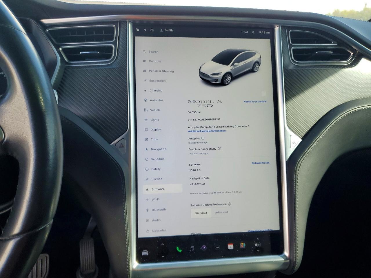 2017 TESLA MODEL X