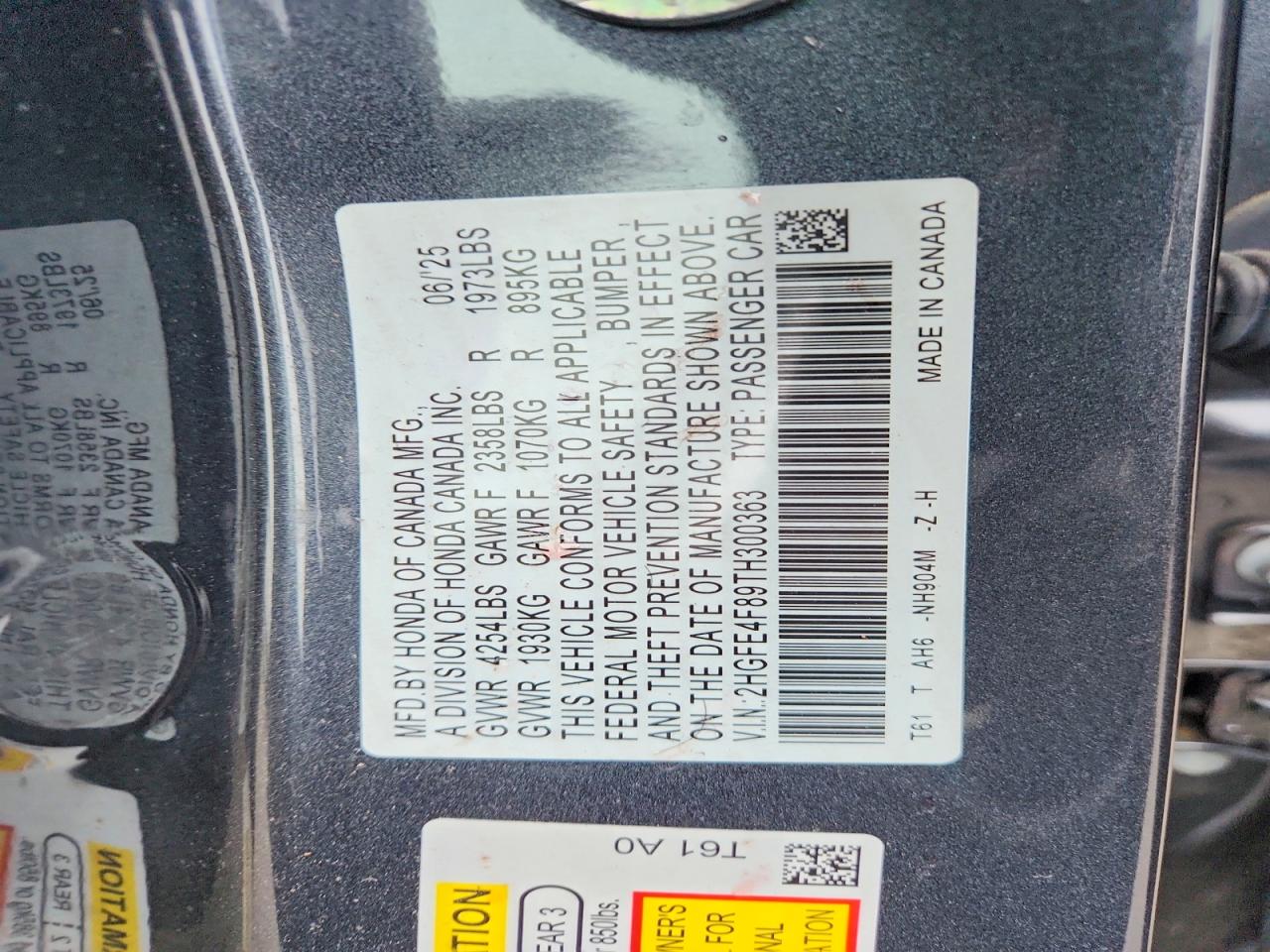 2026 HONDA CIVIC