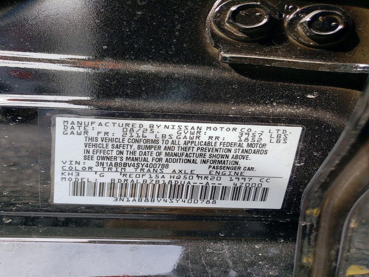 2025 NISSAN SENTRA
