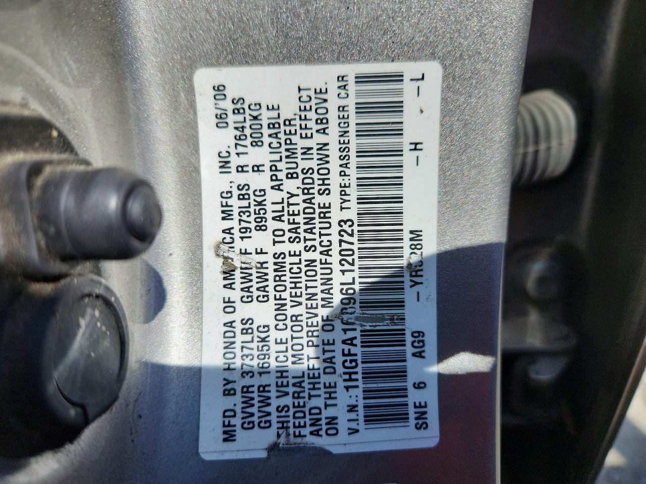 2006 HONDA CIVIC