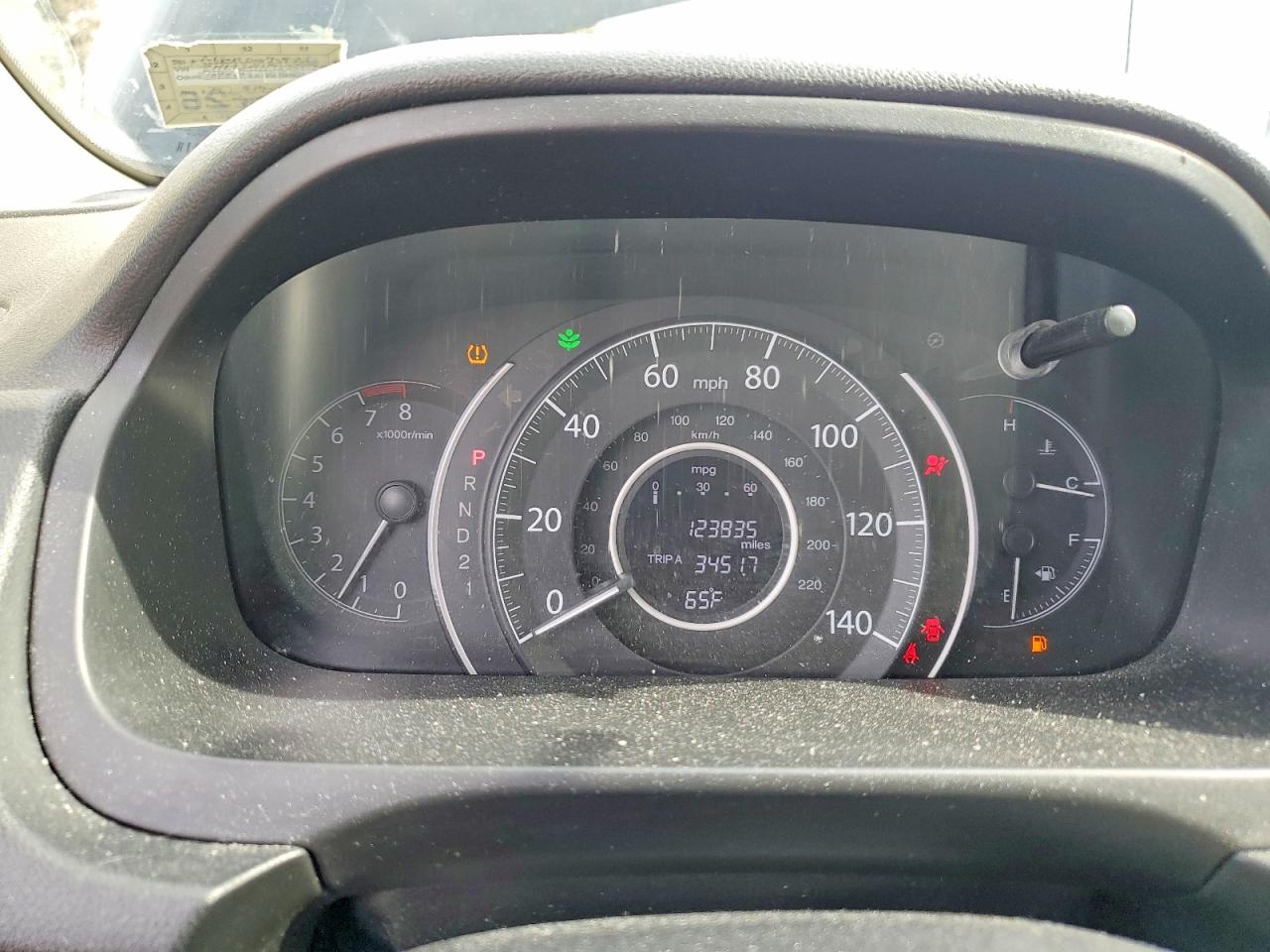 2013 HONDA CRV