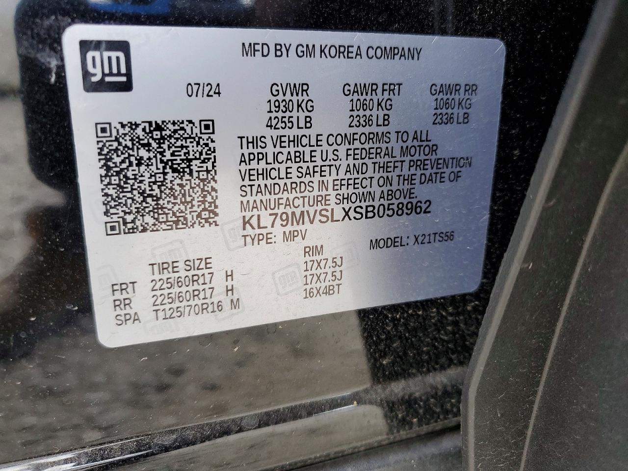 2025 CHEVROLET TRAILBLAZE