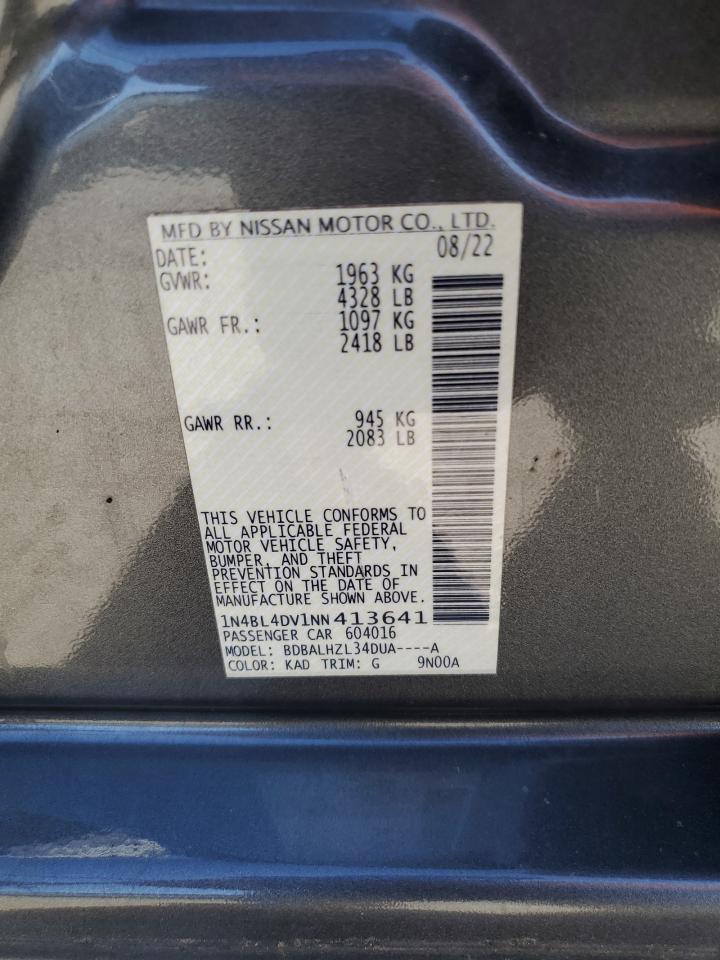 2022 NISSAN ALTIMA