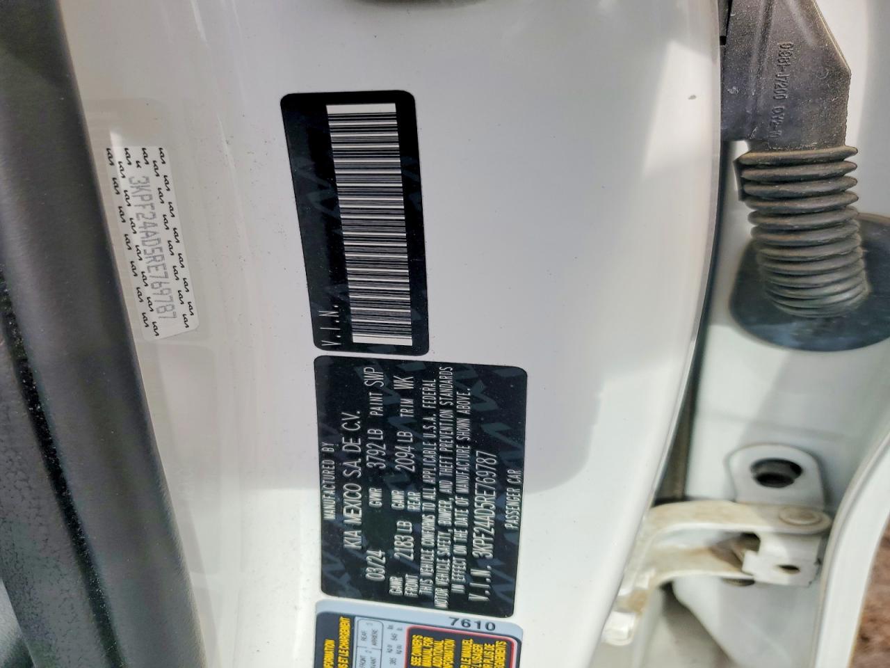2024 KIA FORTE