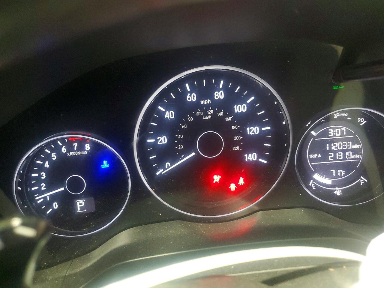 2016 HONDA HR-V