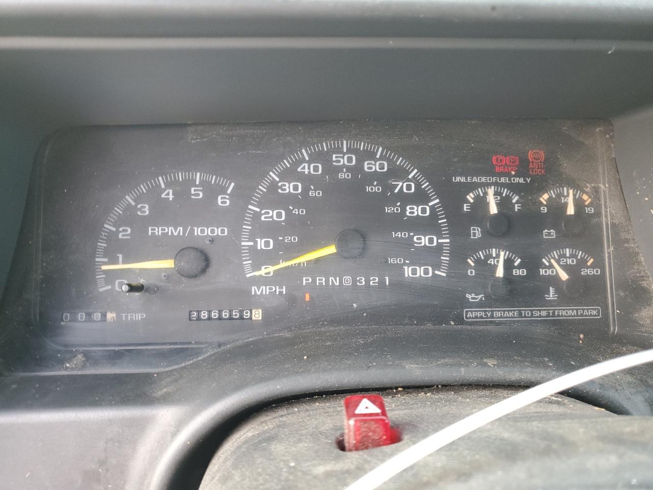 1999 CHEVROLET TAHOE