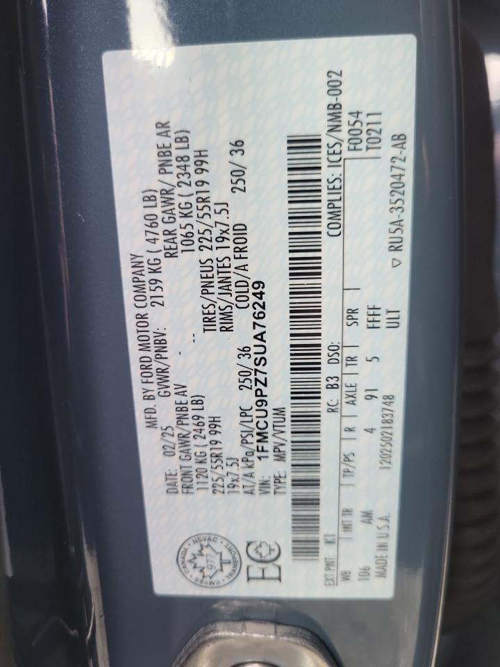 2025 FORD ESCAPE ST