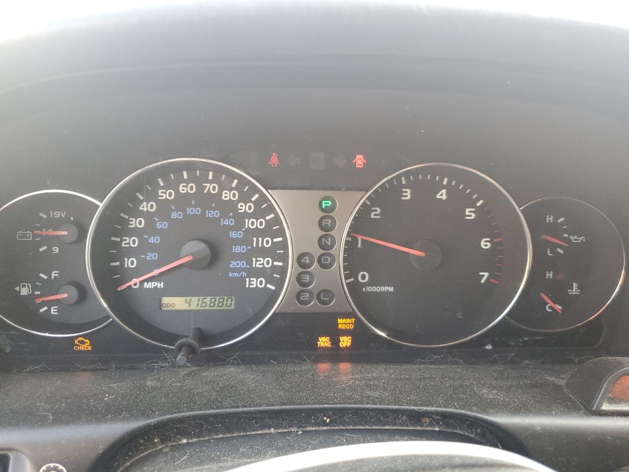2003 TOYOTA LAND CRUIS