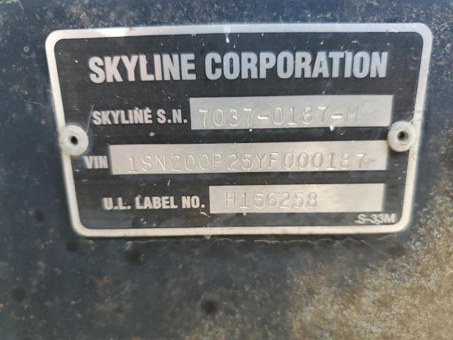 2000 SKYLINE ALL Models