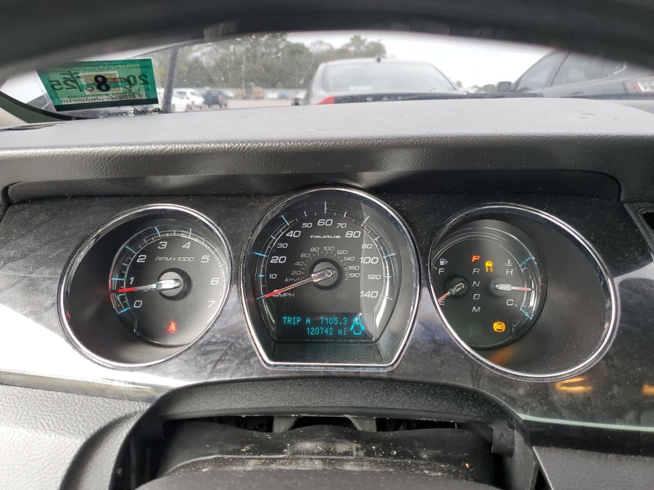 2012 FORD TAURUS