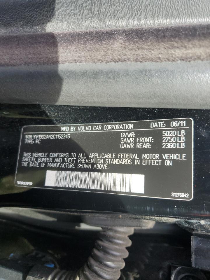 2012 VOLV S80