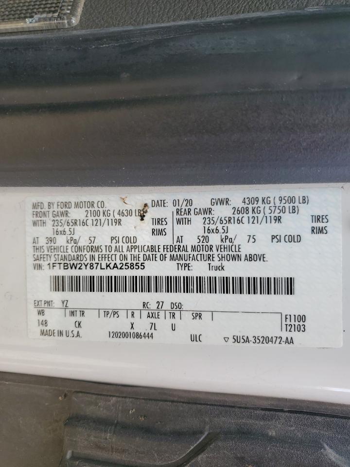 2020 FORD TRANSIT