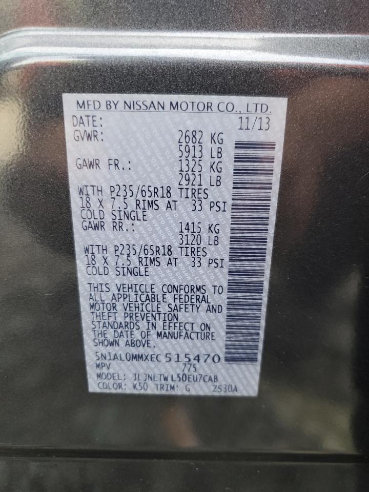 2014 INFINITI QX60