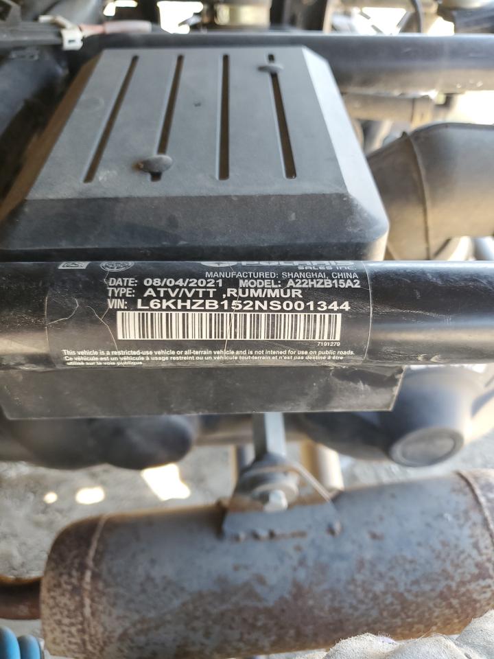 2022 POLARIS RANGER 150