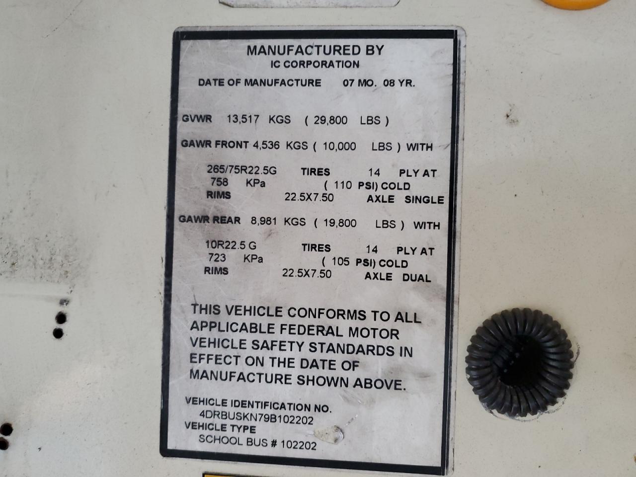 2009 IC CE SERIES