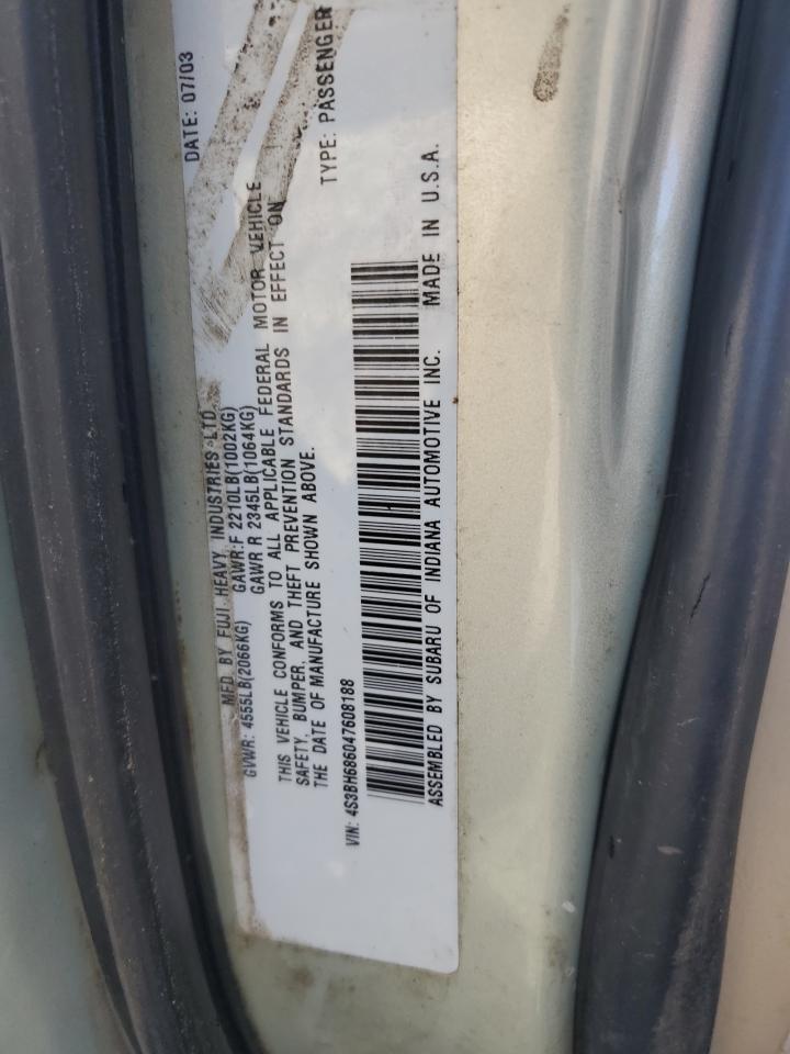 2004 SUBARU LEGACY