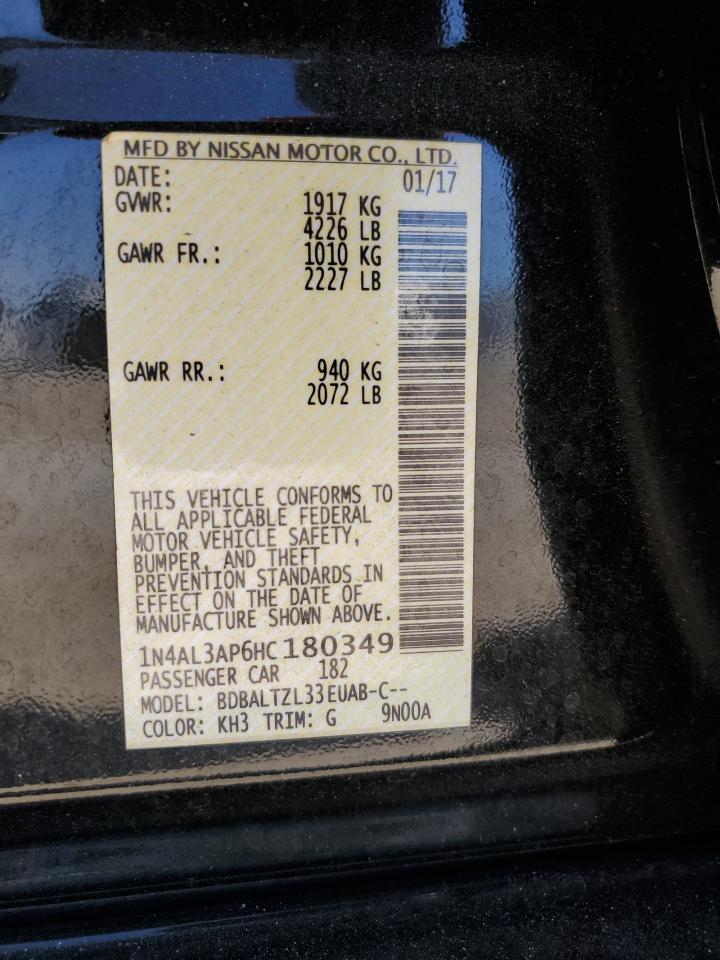 2017 NISSAN ALTIMA