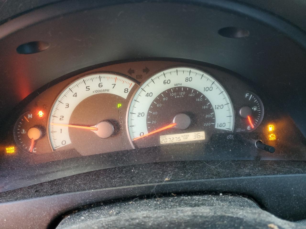 2009 TOYOTA CAMRY