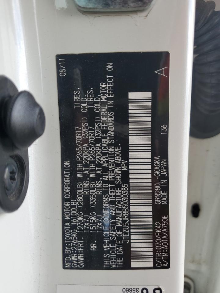 2011 TOYOTA 4RUNNER