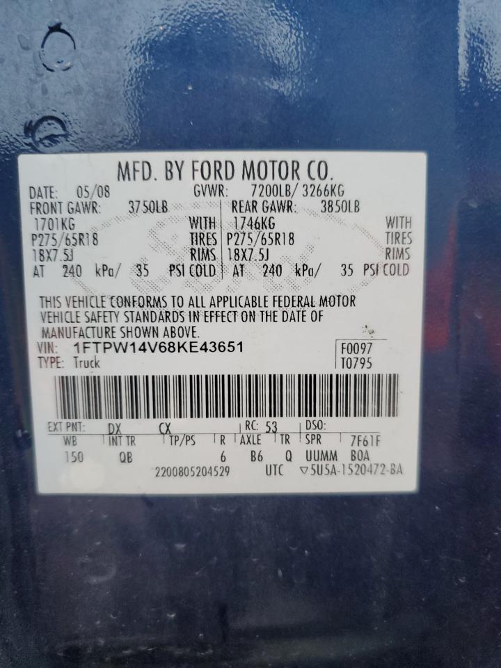 2008 FORD F-150