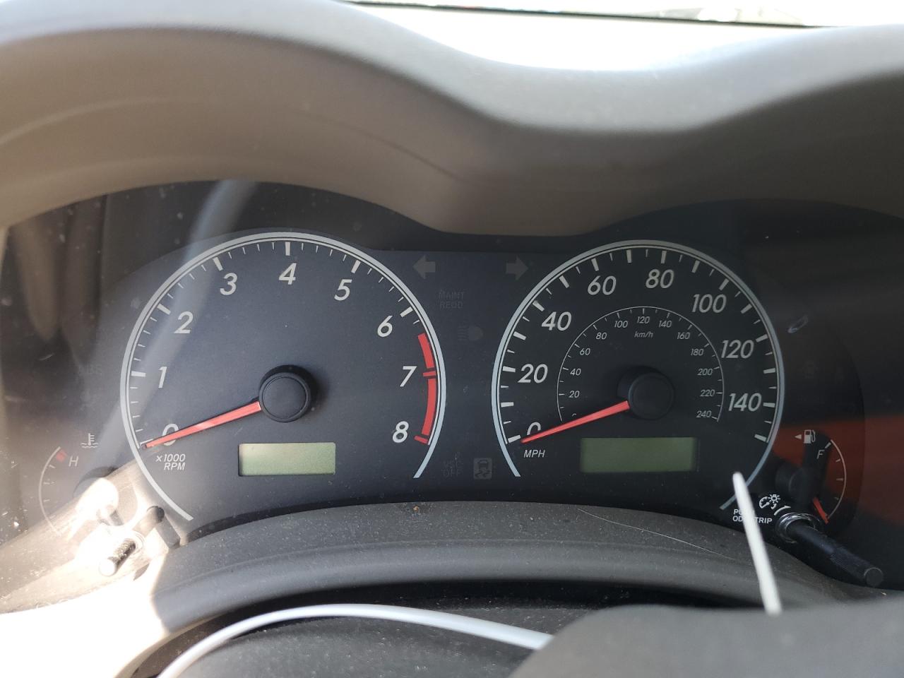 2009 TOYOTA COROLLA