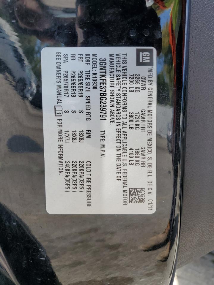 2011 CHEVROLET AVALANCHE