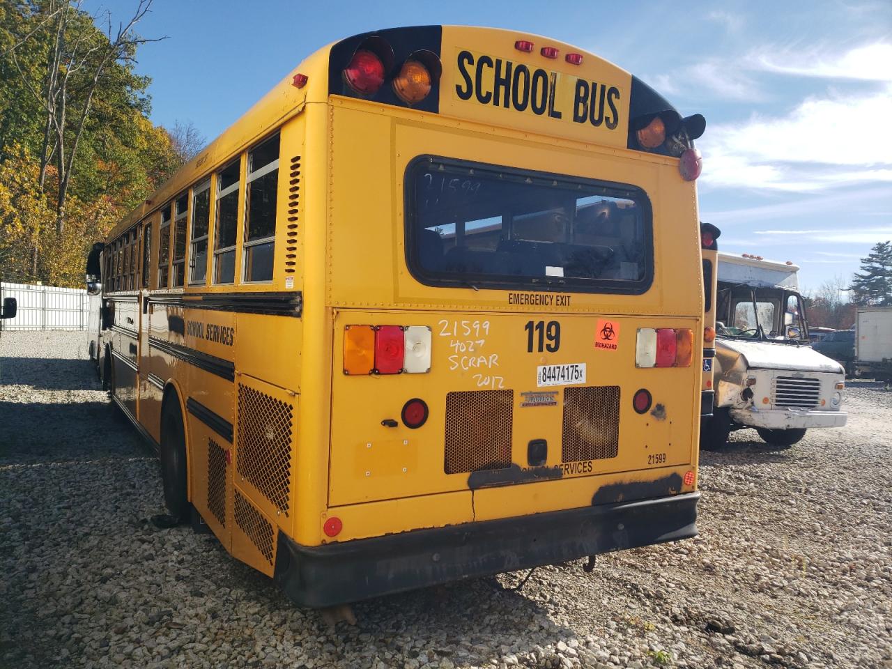 2012 THOMAS SAF-T-LINE