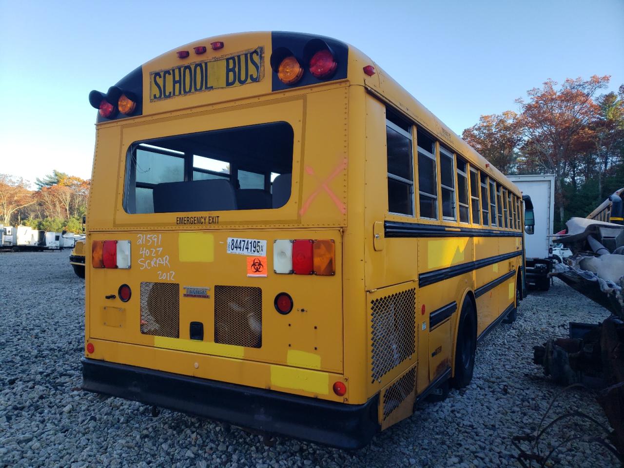 2012 THOMAS SAF-T-LINE