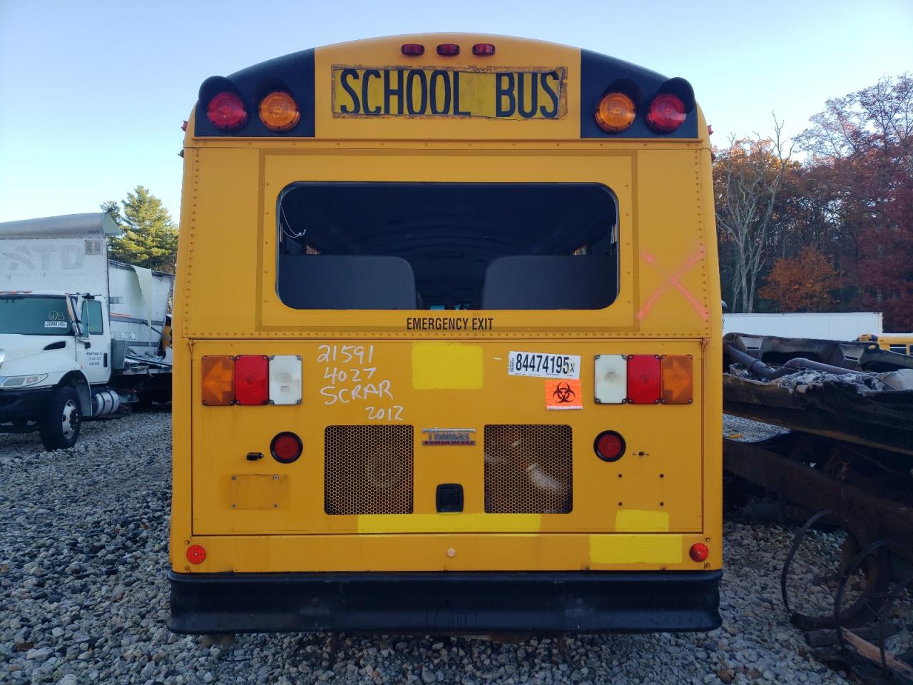 2012 THOMAS SAF-T-LINE