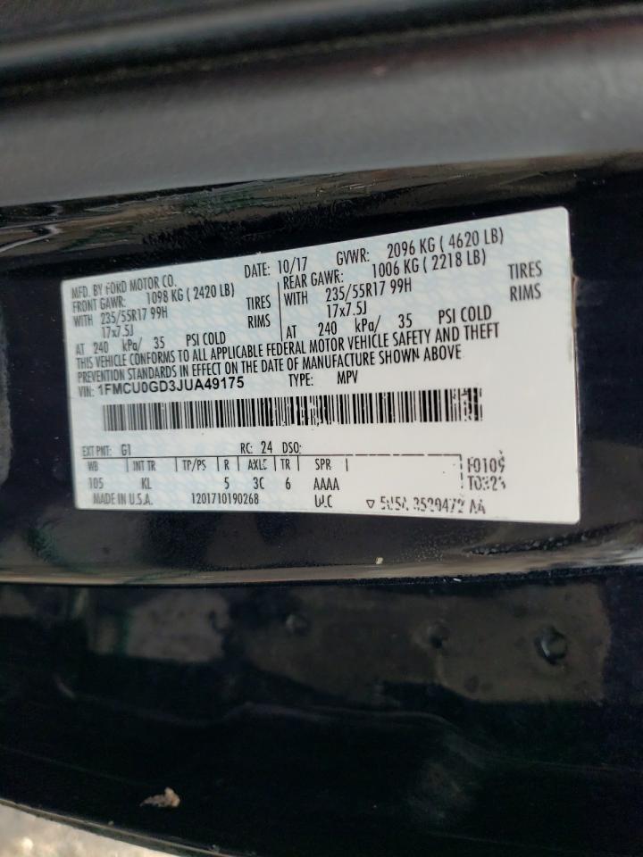 2018 FORD ESCAPE
