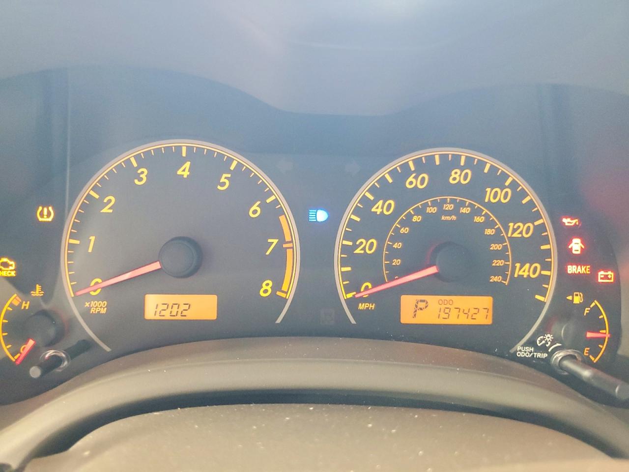 2009 TOYOTA COROLLA