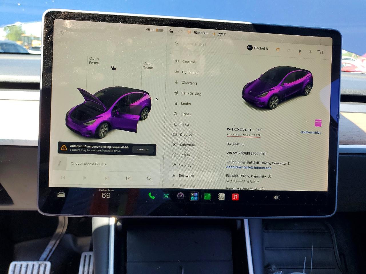 2020 TESLA MODEL Y
