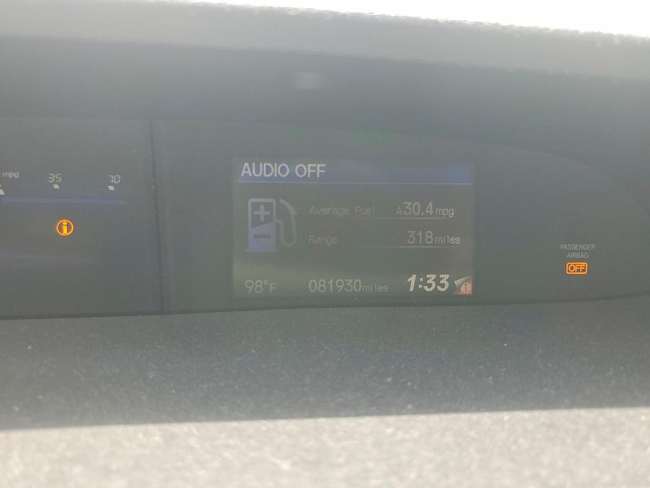 2015 HONDA CIVIC