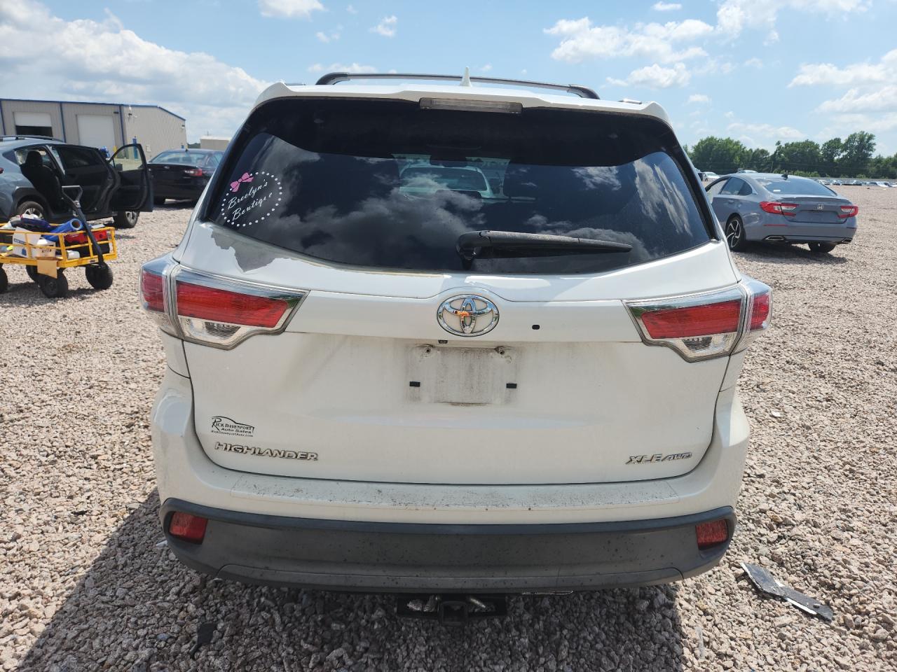 2015 TOYOTA HIGHLANDER
