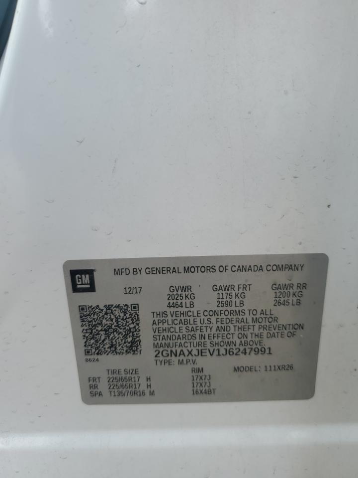 2018 CHEVROLET EQUINOX