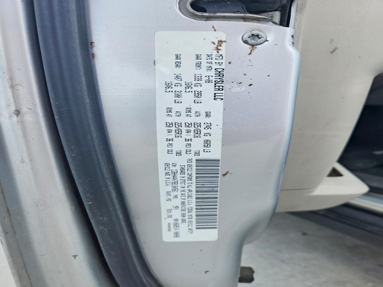 2008 DODGE CARAVAN
