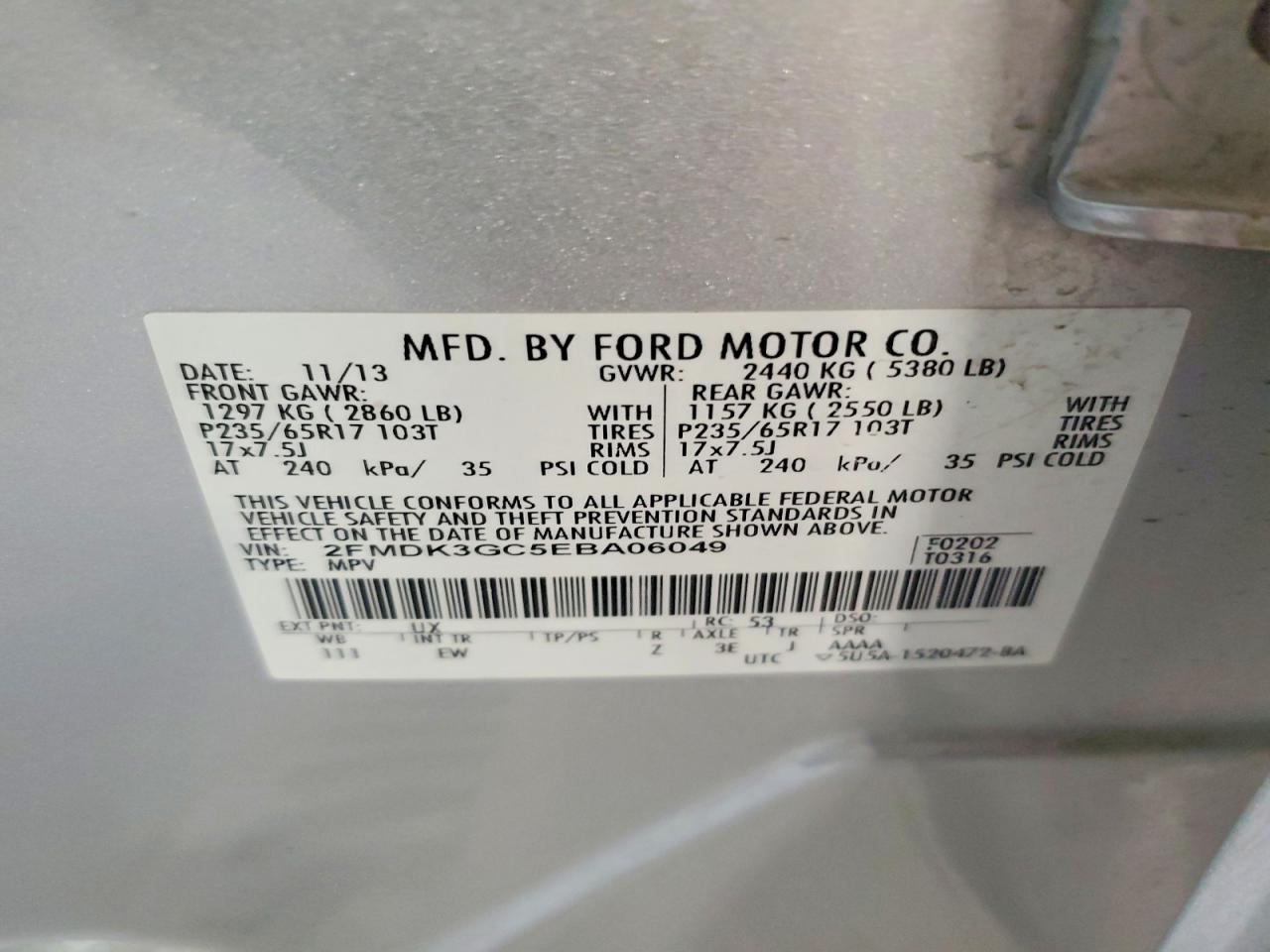 2014 FORD EDGE
