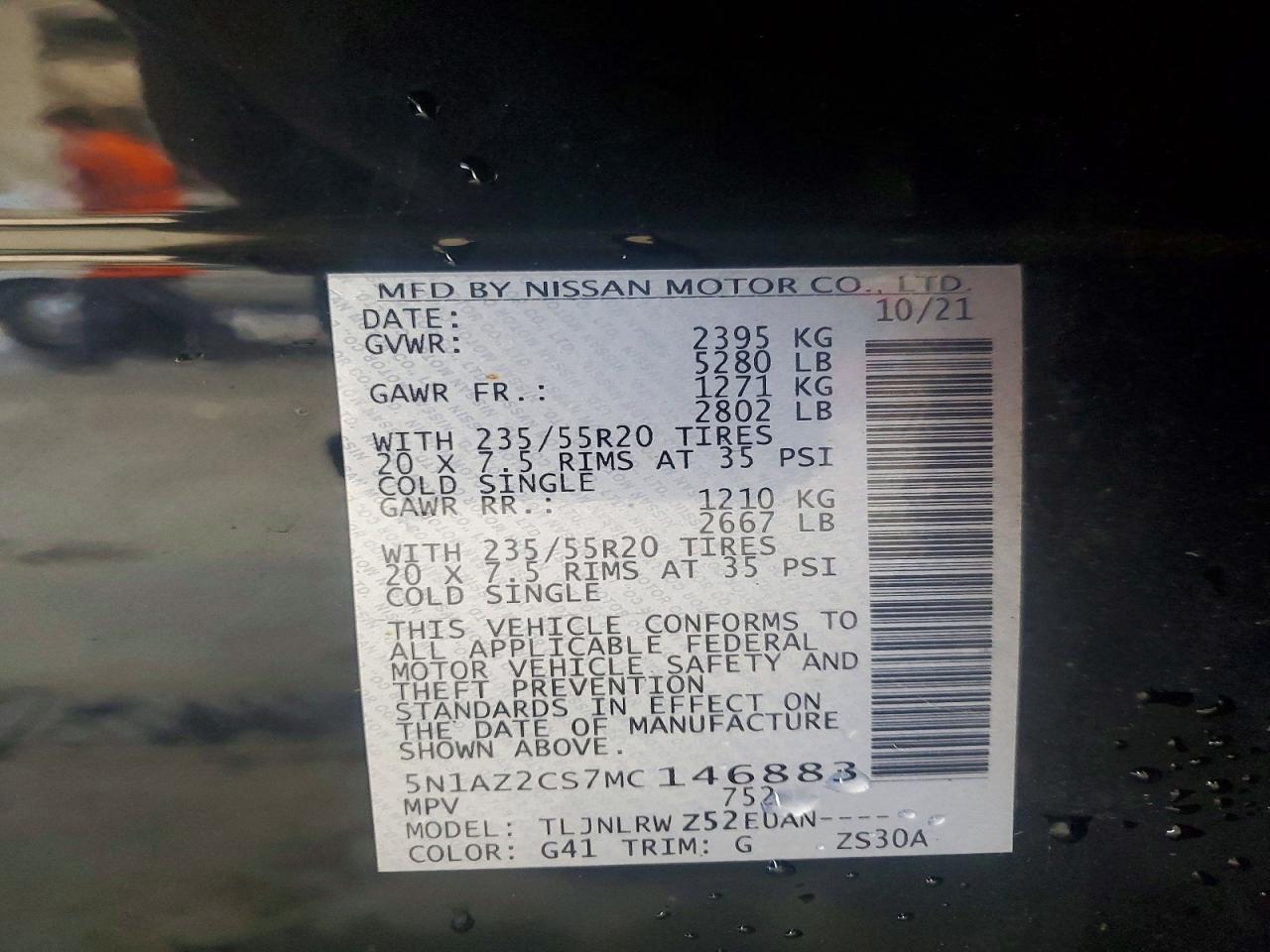 2021 NISSAN MURANO