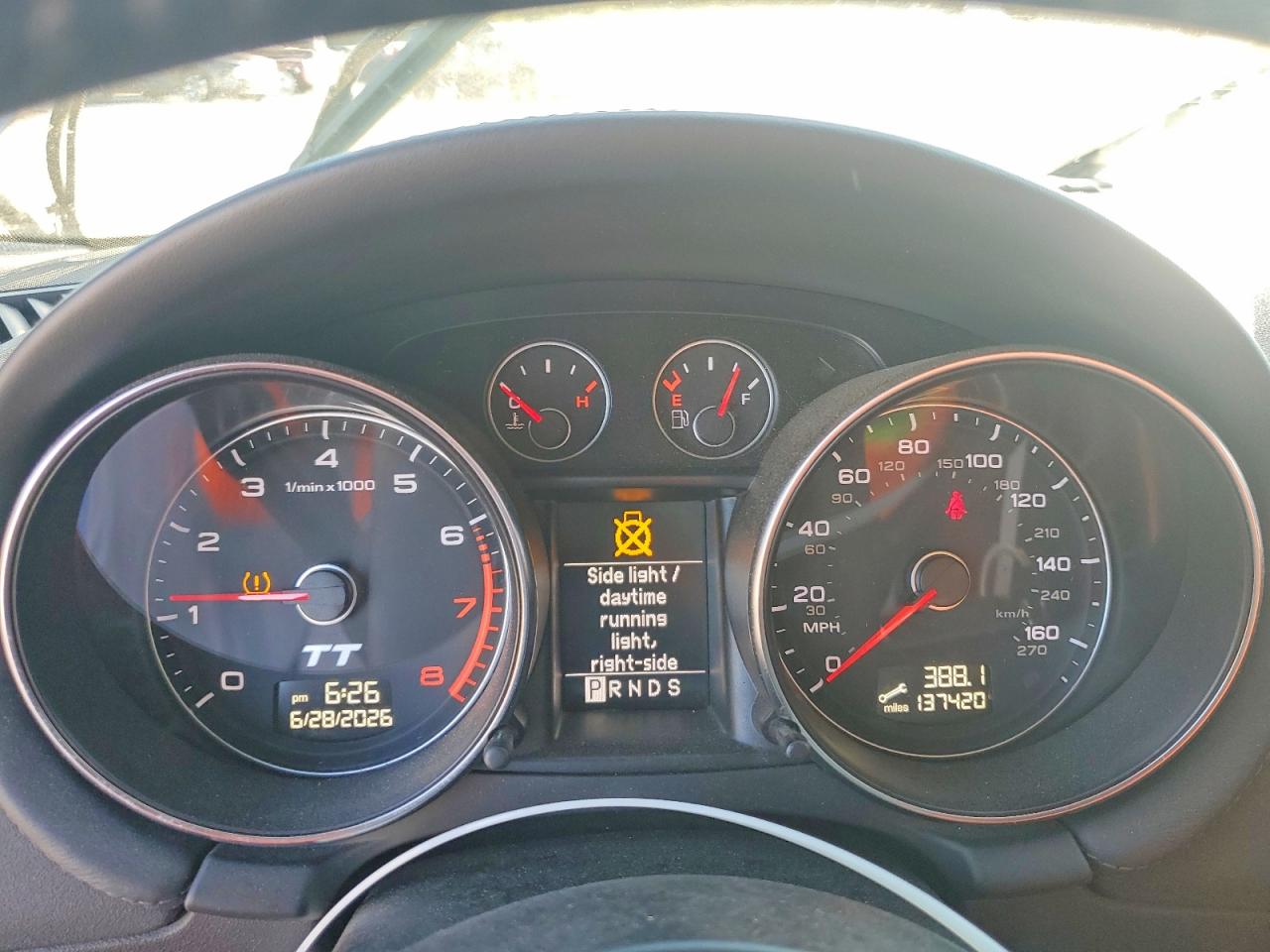 2009 AUDI TT
