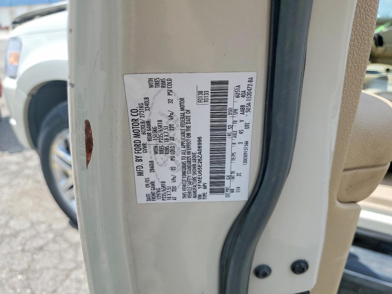 2006 FORD EXPLORER