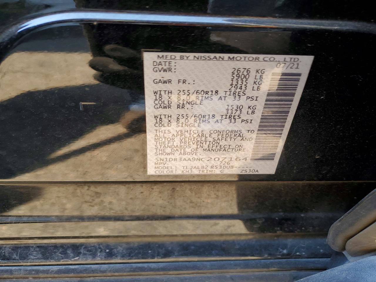 2022 NISSAN PATHFINDER
