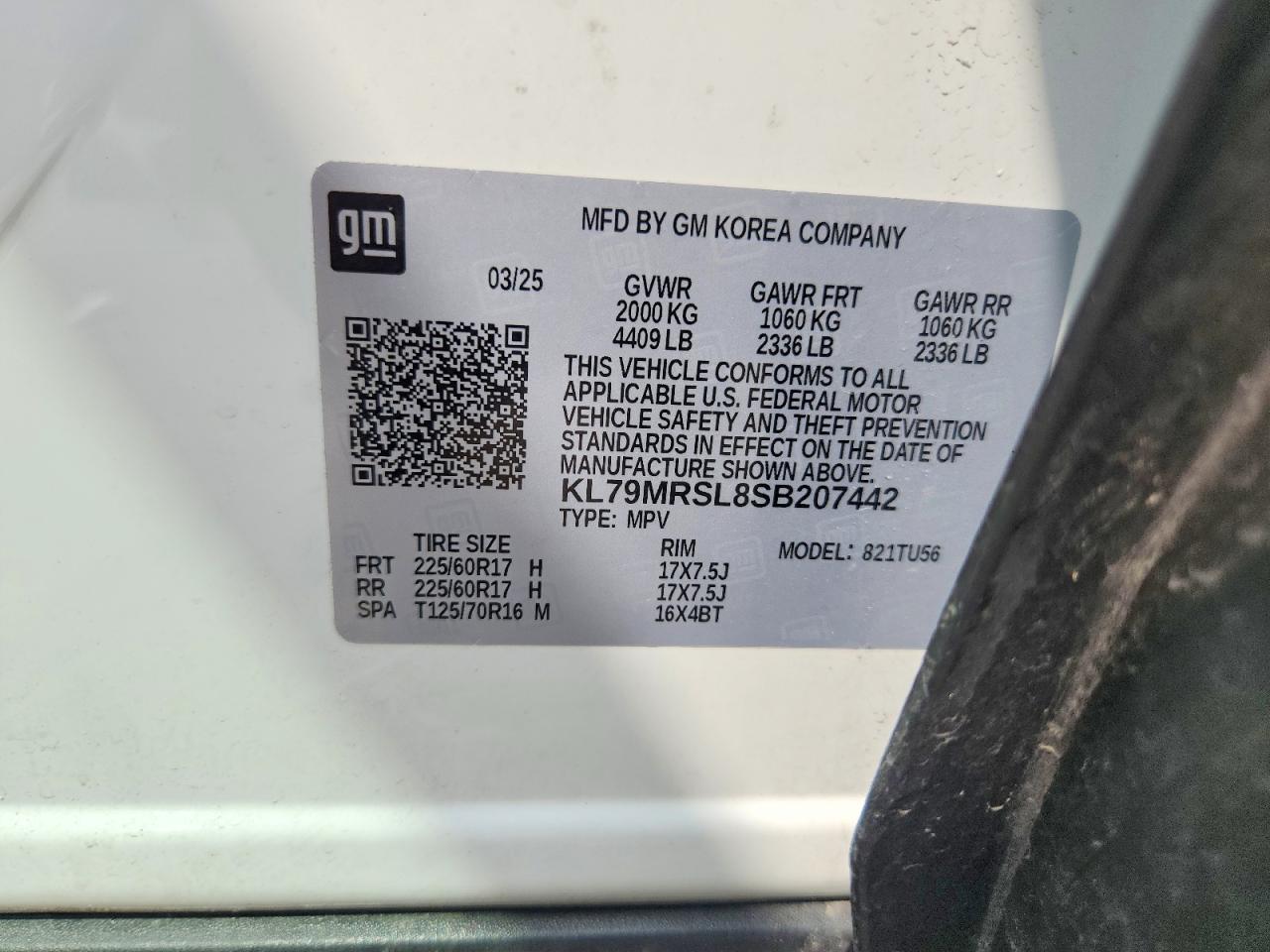 2025 CHEVROLET TRAILBLAZE