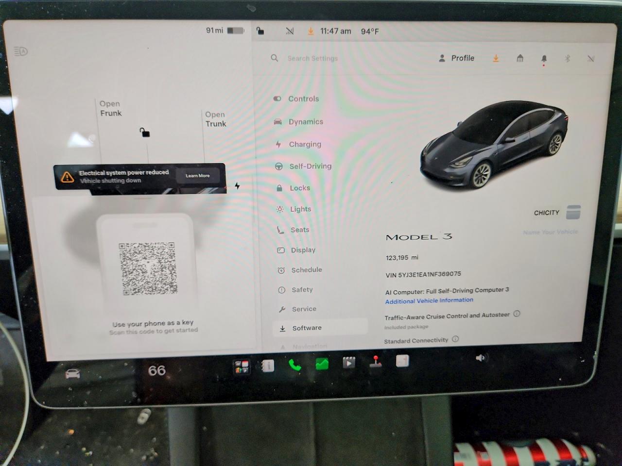 2022 TESLA MODEL 3