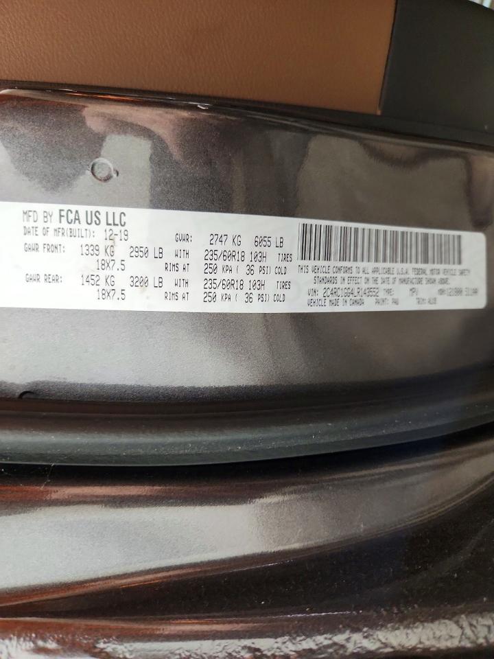 2020 CHRYSLER PACIFICA