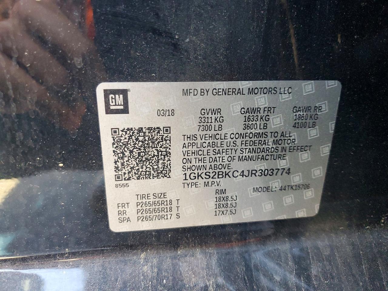 2018 GMC YUKON