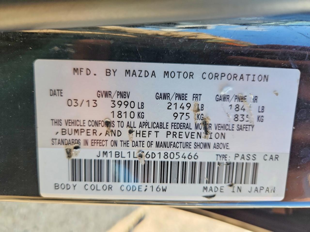 2013 MAZDA 3